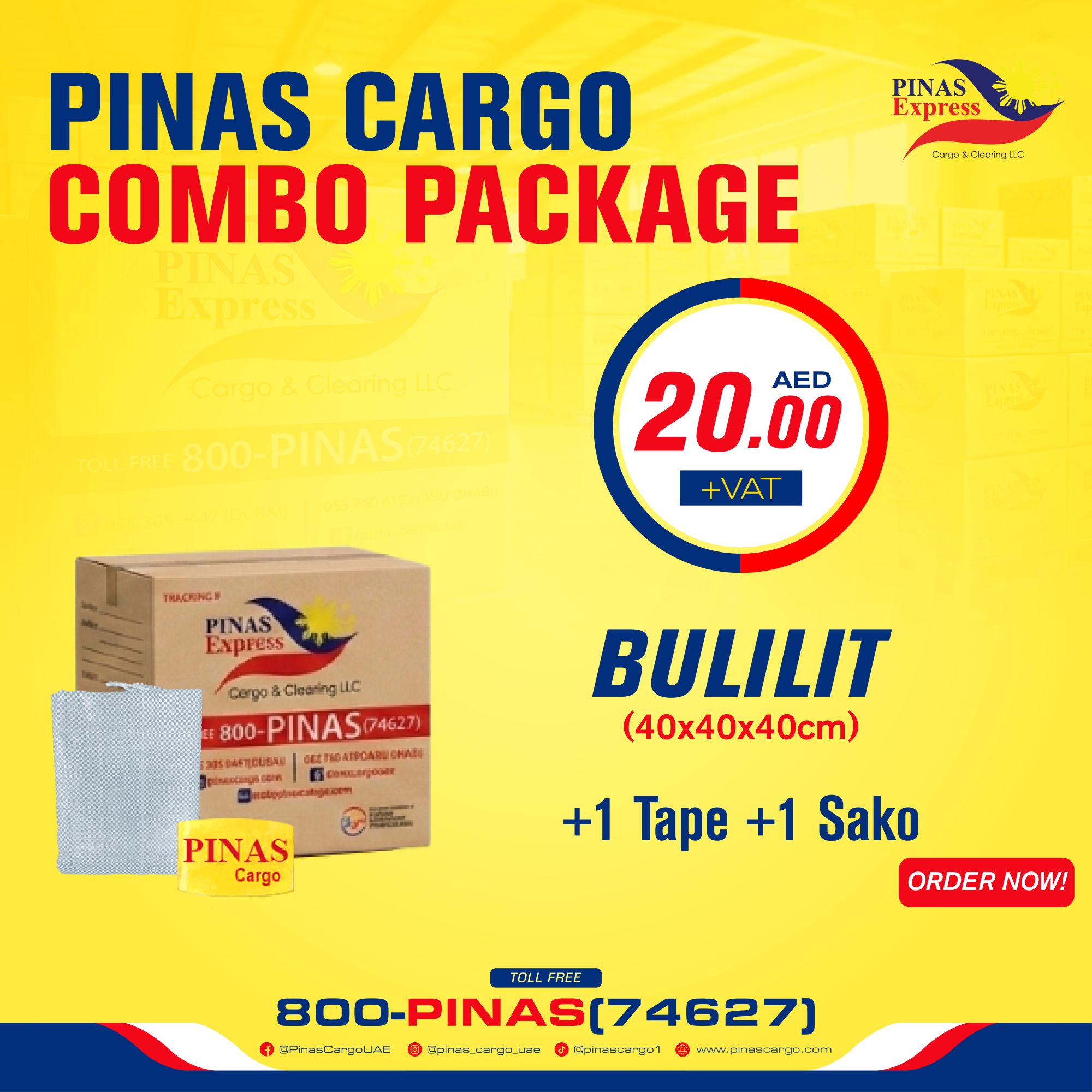 Pinas Cargo Bulilit Package Pricing